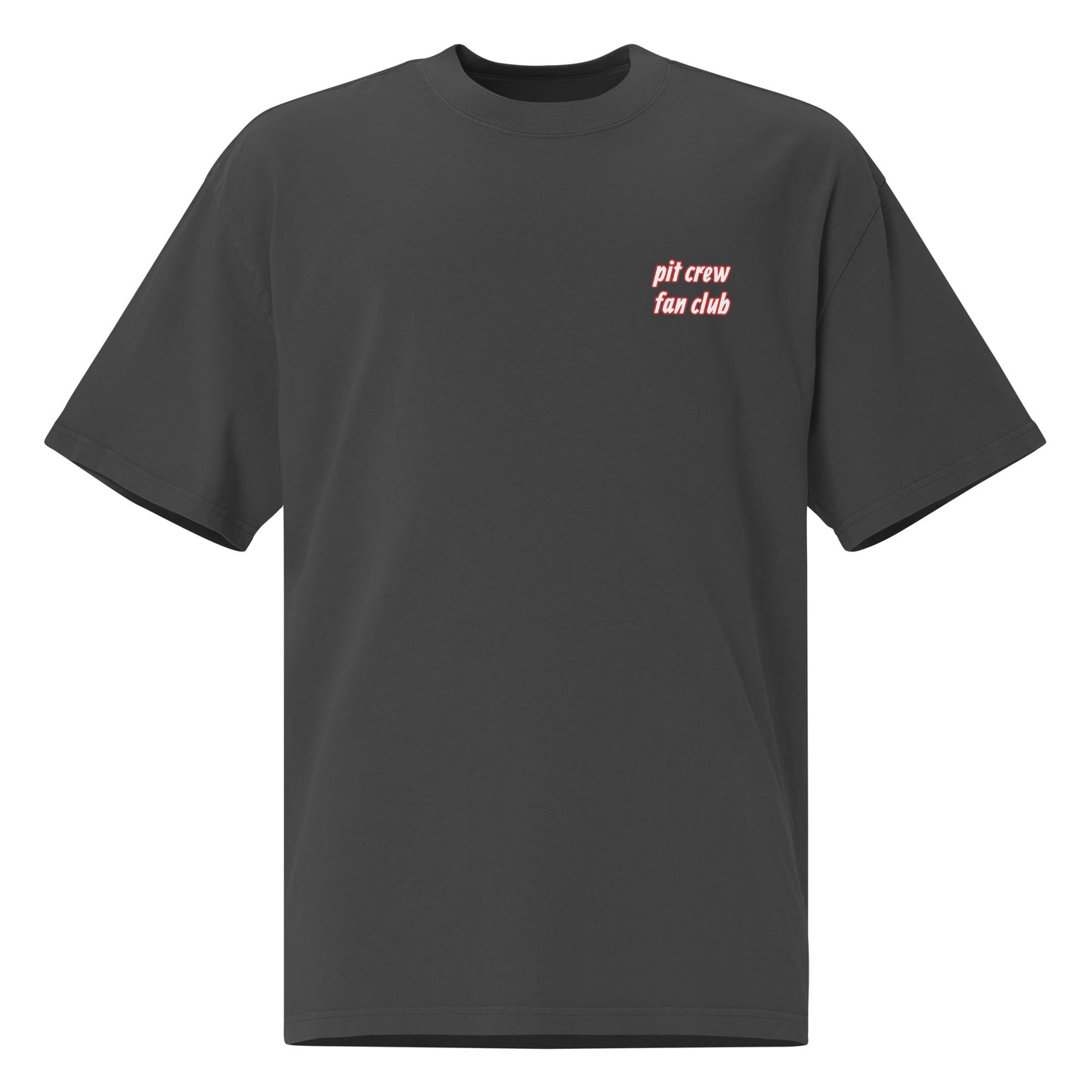 Pit Lane | Pit Crew Fan Club | Oversized faded t-shirt