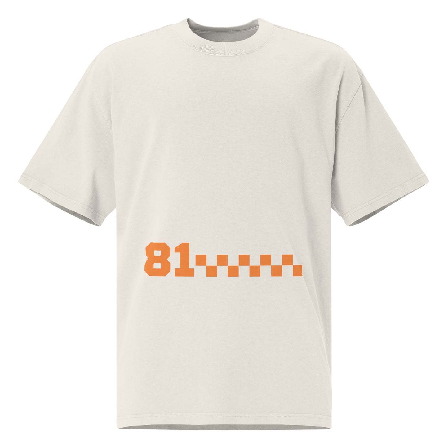 Driver | 81 | Oscar Piastri | Oversized faded t-shirt
