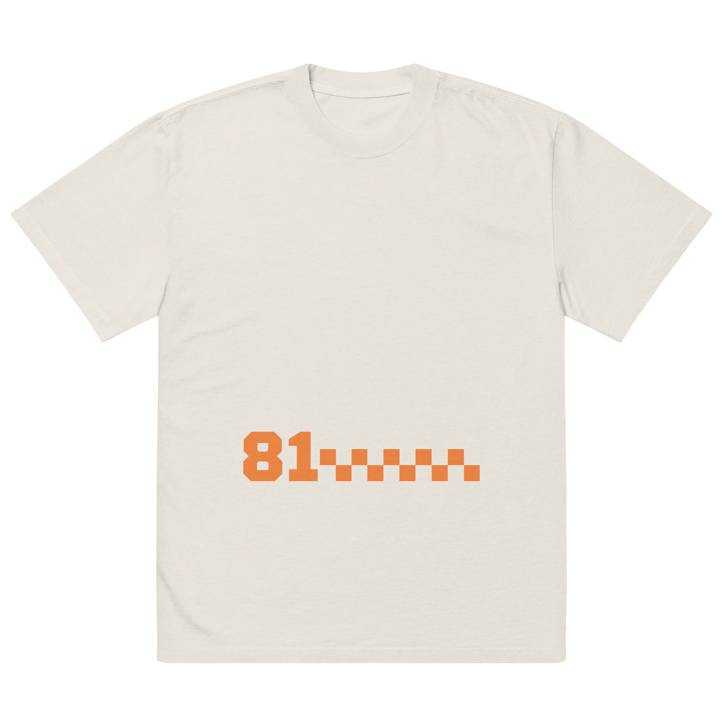 Driver | 81 | Oscar Piastri | Oversized faded t-shirt