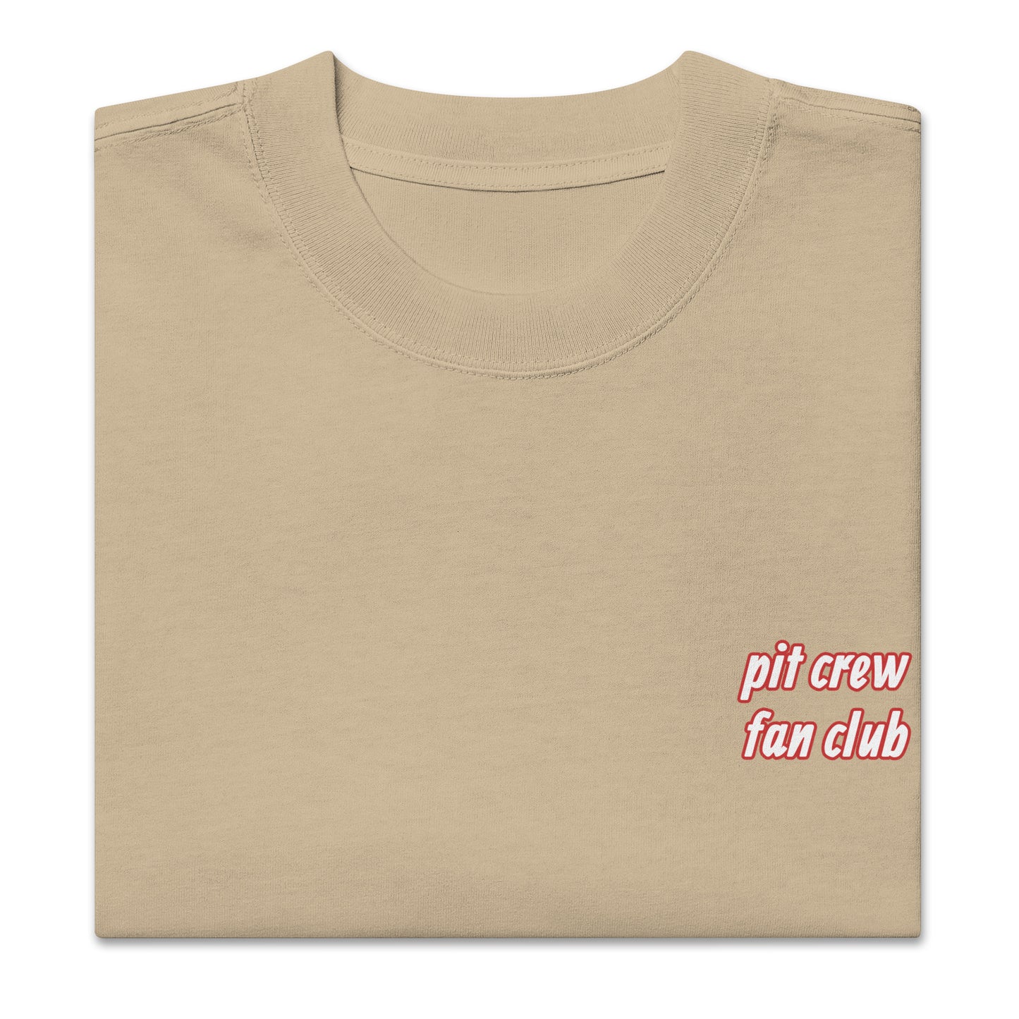 Pit Lane | Pit Crew Fan Club | Oversized faded t-shirt