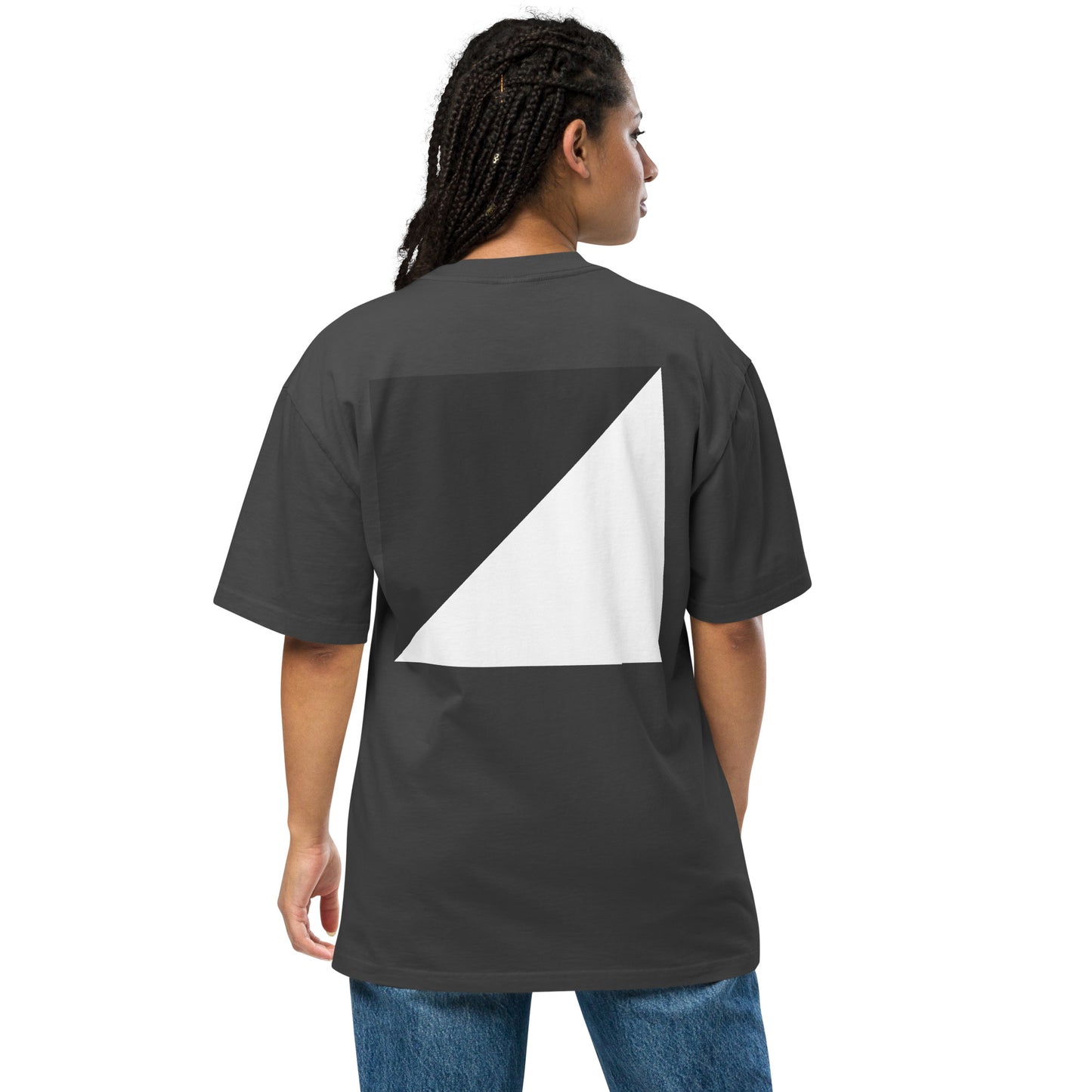 Unsportsmanlike Flag | Racecar | Oversized faded t-shirt