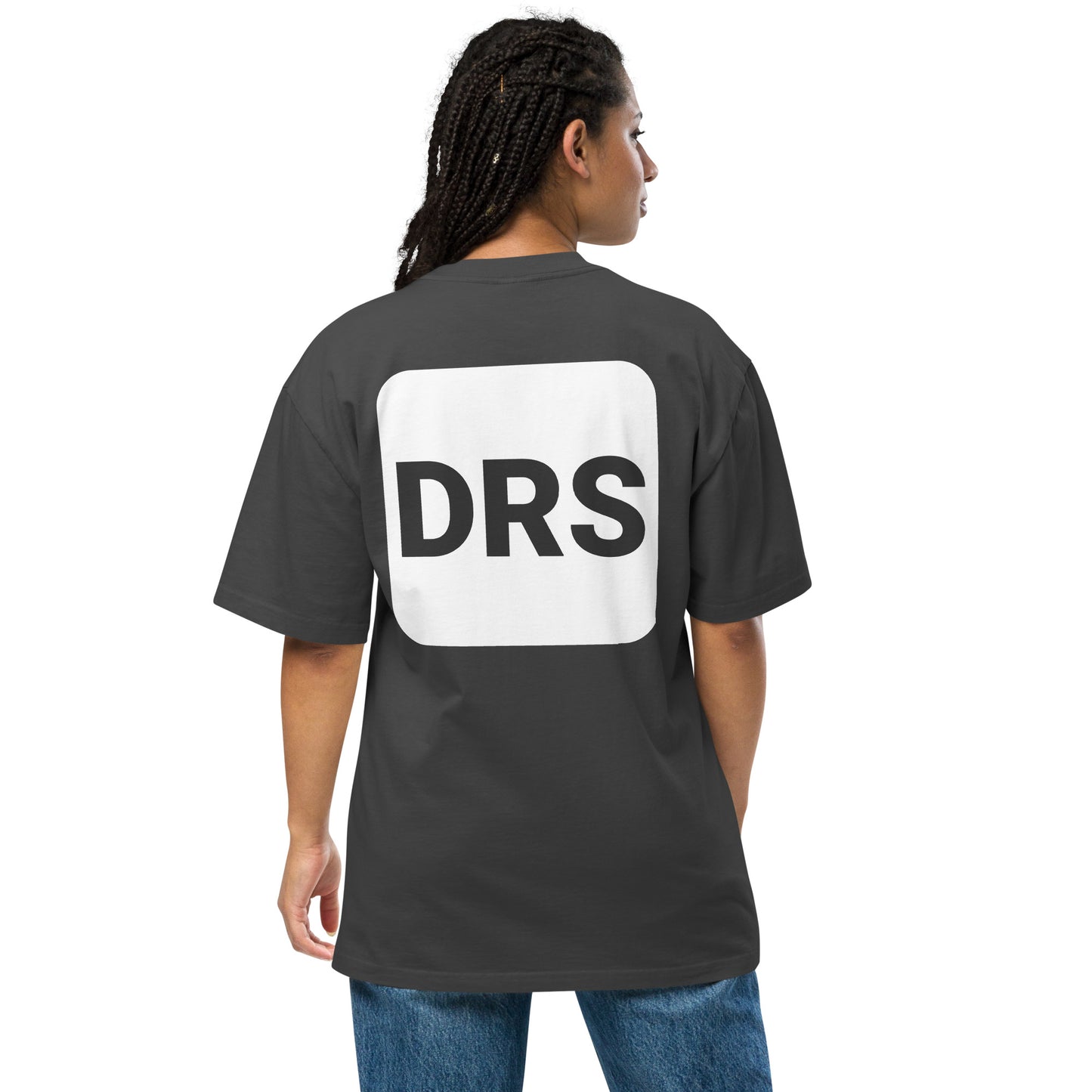 DRS Enabled | DRS |Oversized faded t-shirt