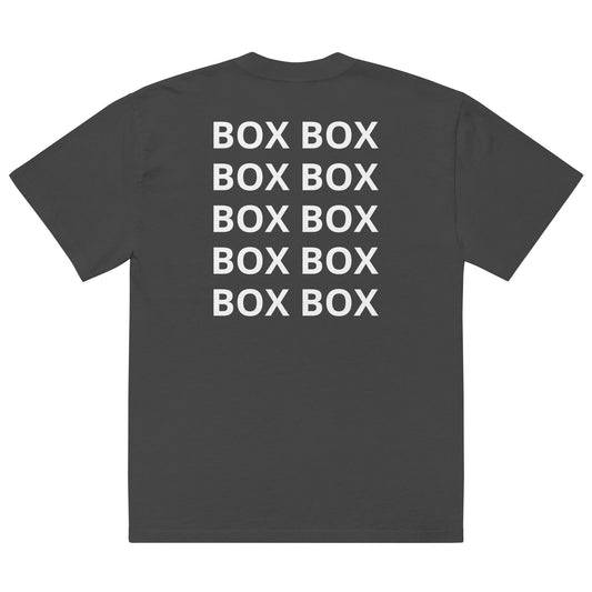 Box Box | Racecar | Oversized faded t-shirt