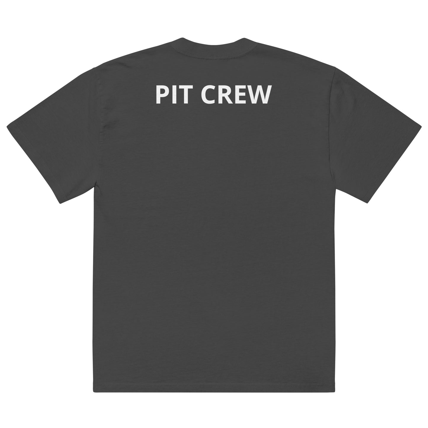 Pit Crew Member | Racecar | Oversized faded t-shirt