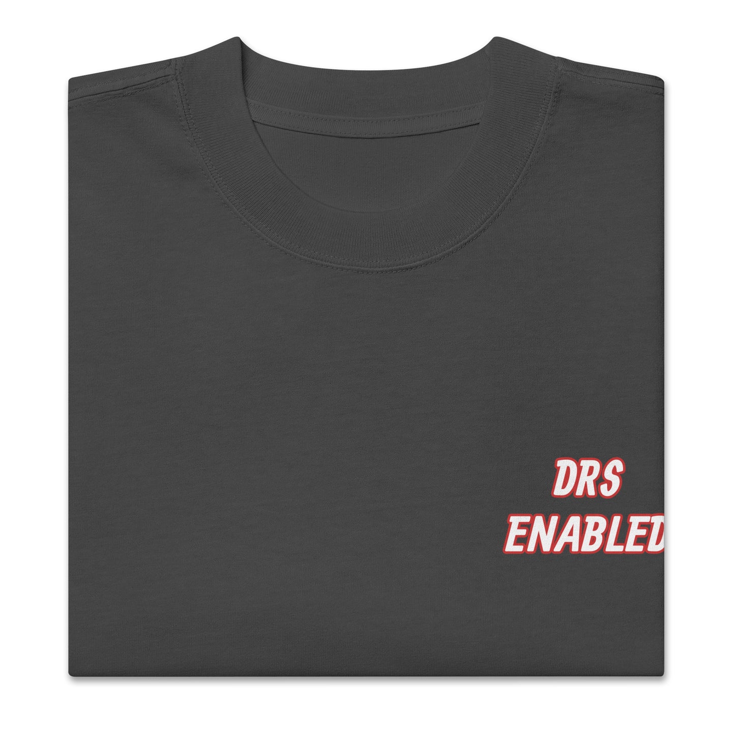 DRS Enabled | DRS |Oversized faded t-shirt