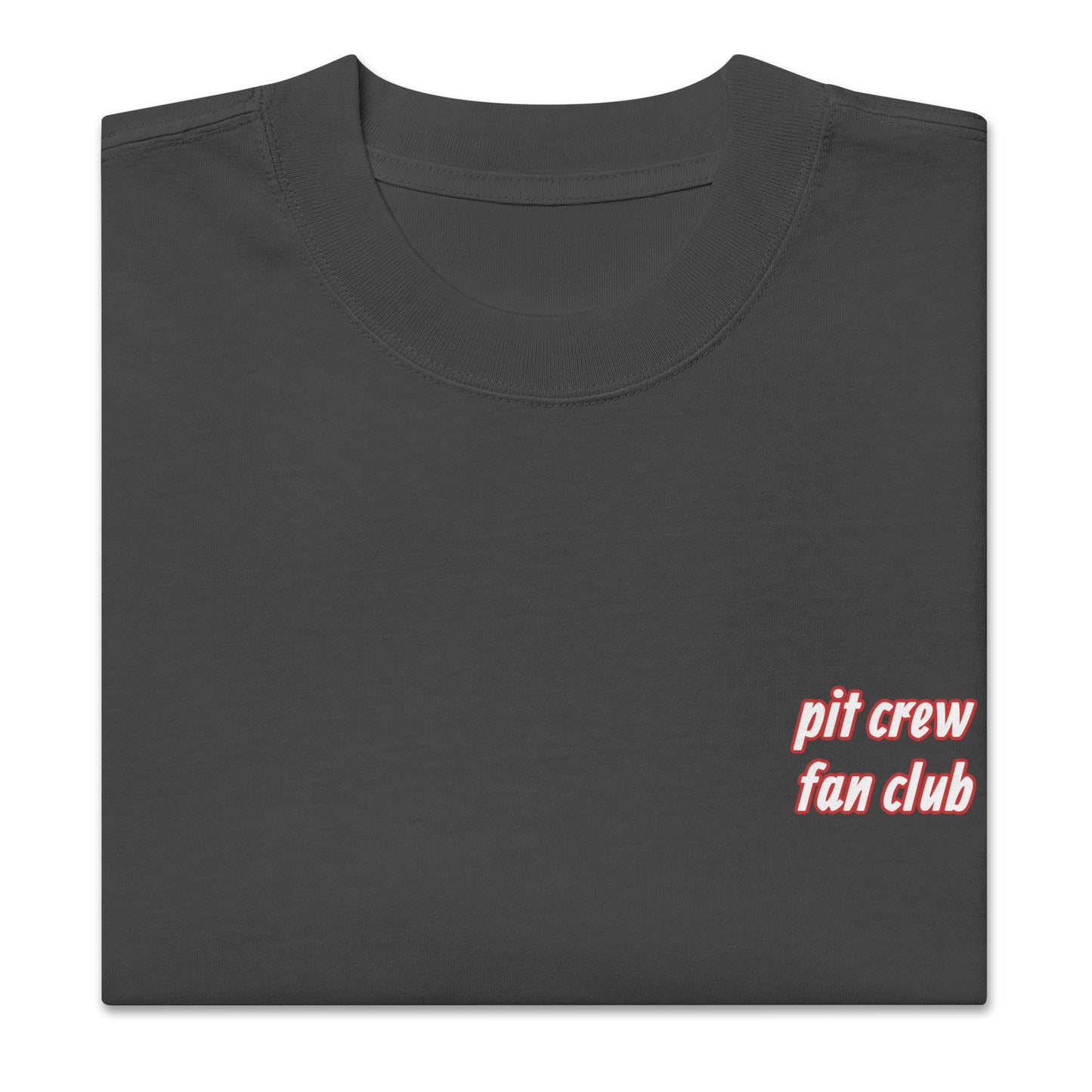 Pit Lane | Pit Crew Fan Club | Oversized faded t-shirt