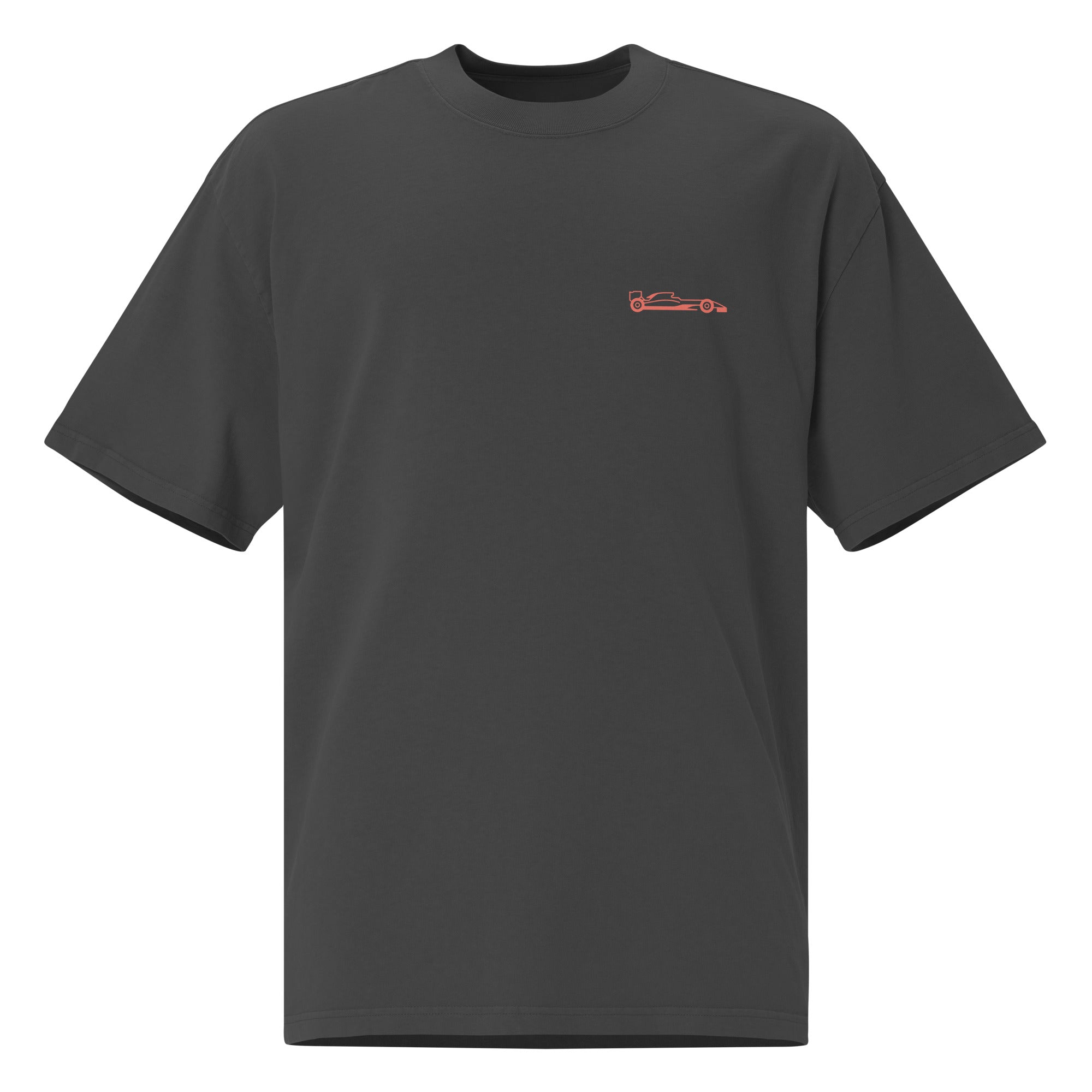 Track Flags | Racecar | Oversized faded t-shirt – Coastal