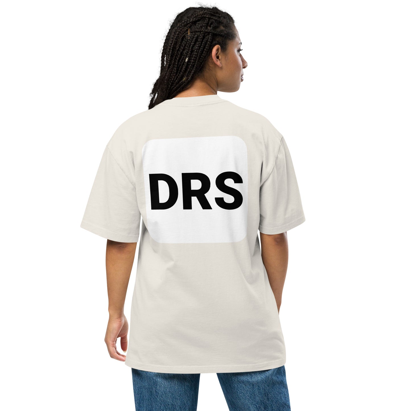 DRS Enabled | DRS |Oversized faded t-shirt