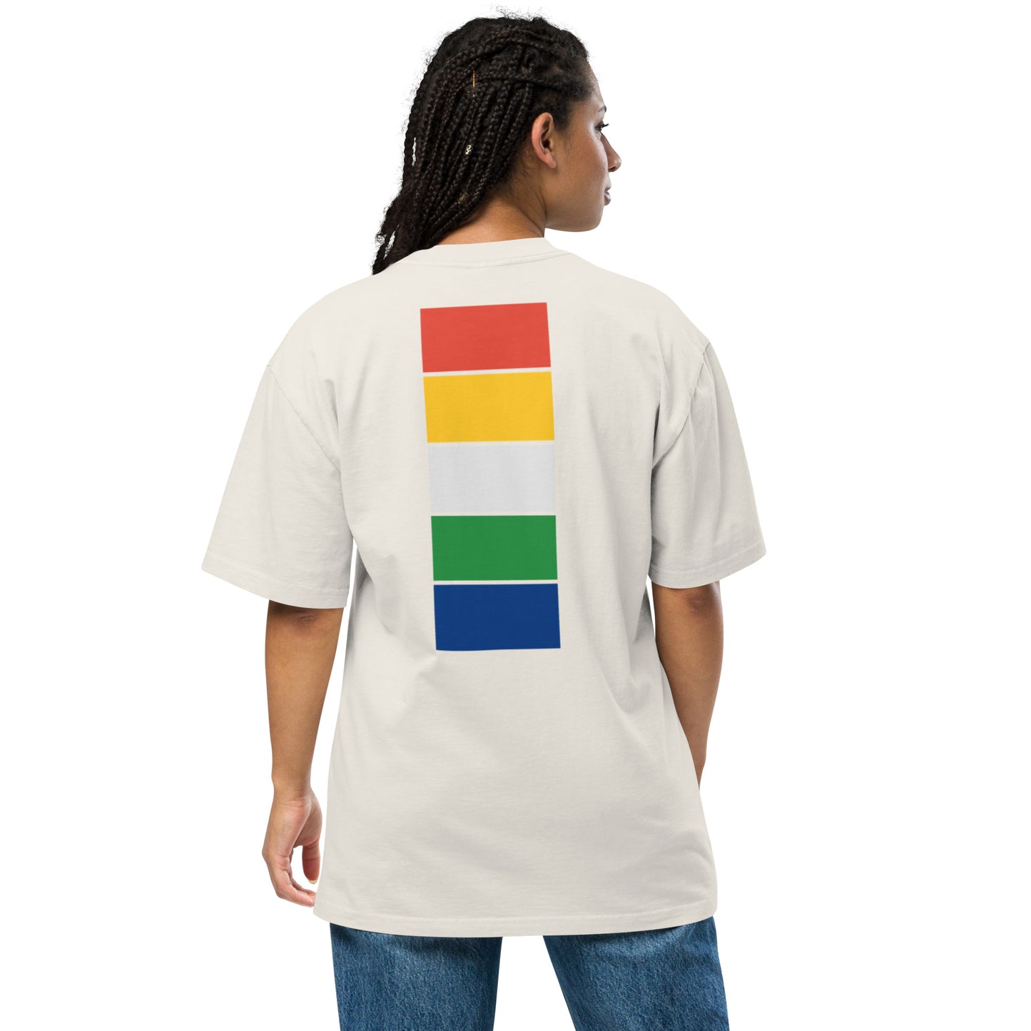 Track Flags | Racecar | Oversized faded t-shirt