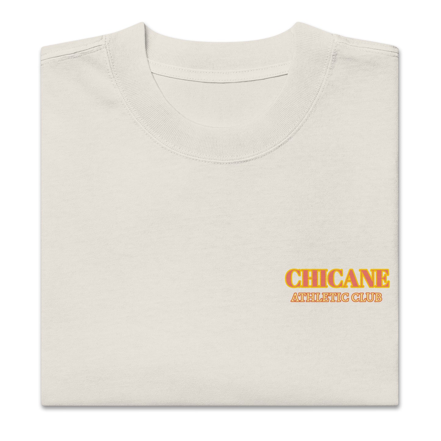 Chicane Athletic Club | Oversized faded t-shirt