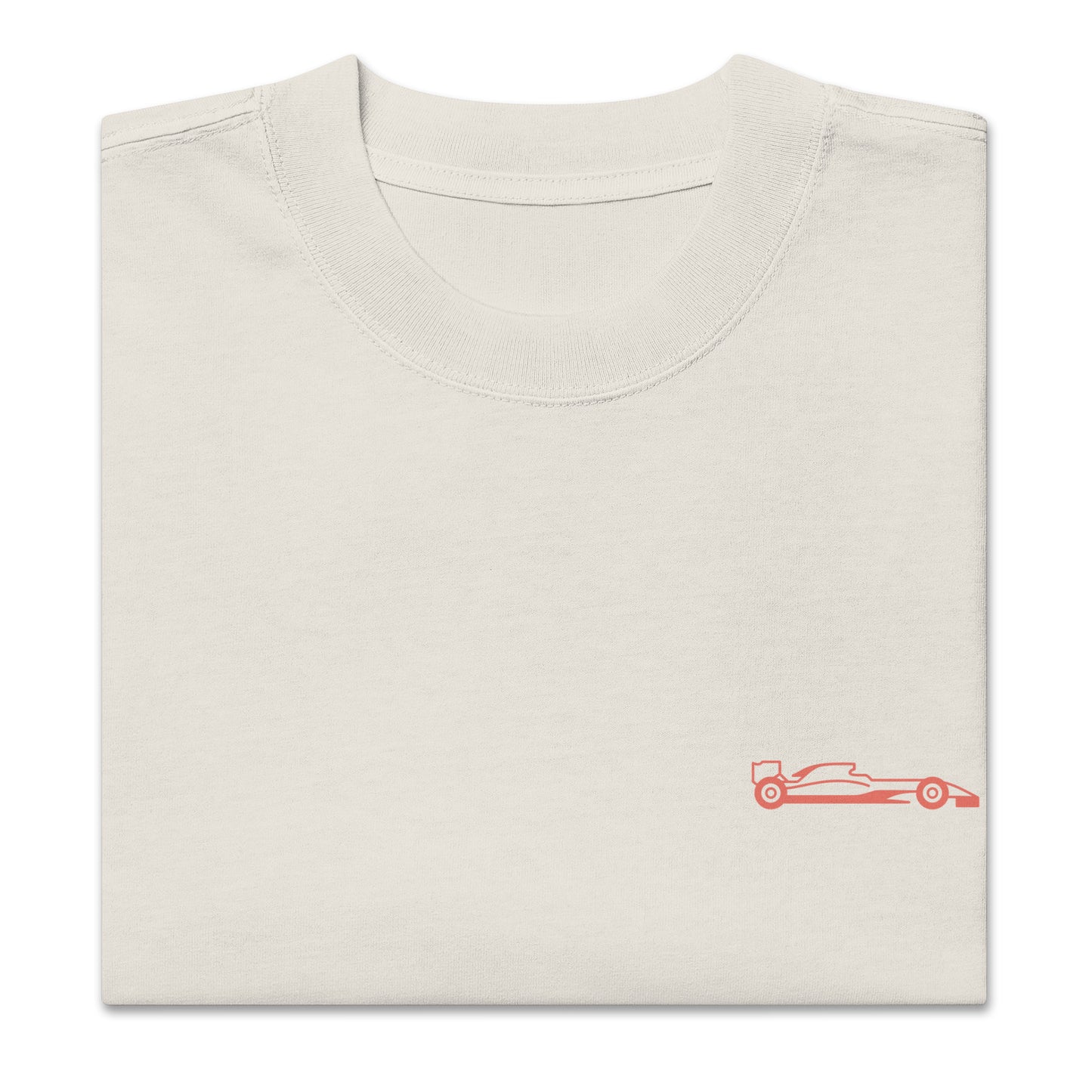 Unsportsmanlike Flag | Racecar | Oversized faded t-shirt