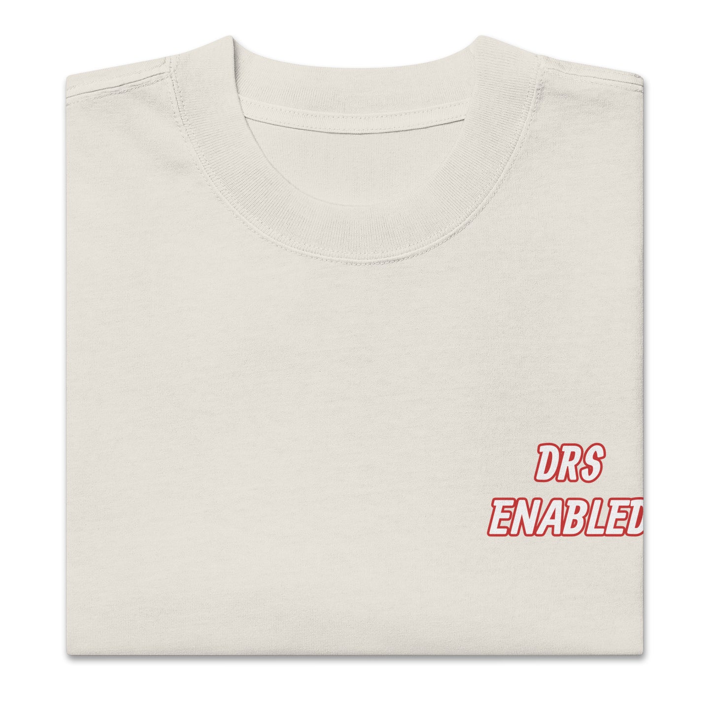 DRS Enabled | DRS |Oversized faded t-shirt