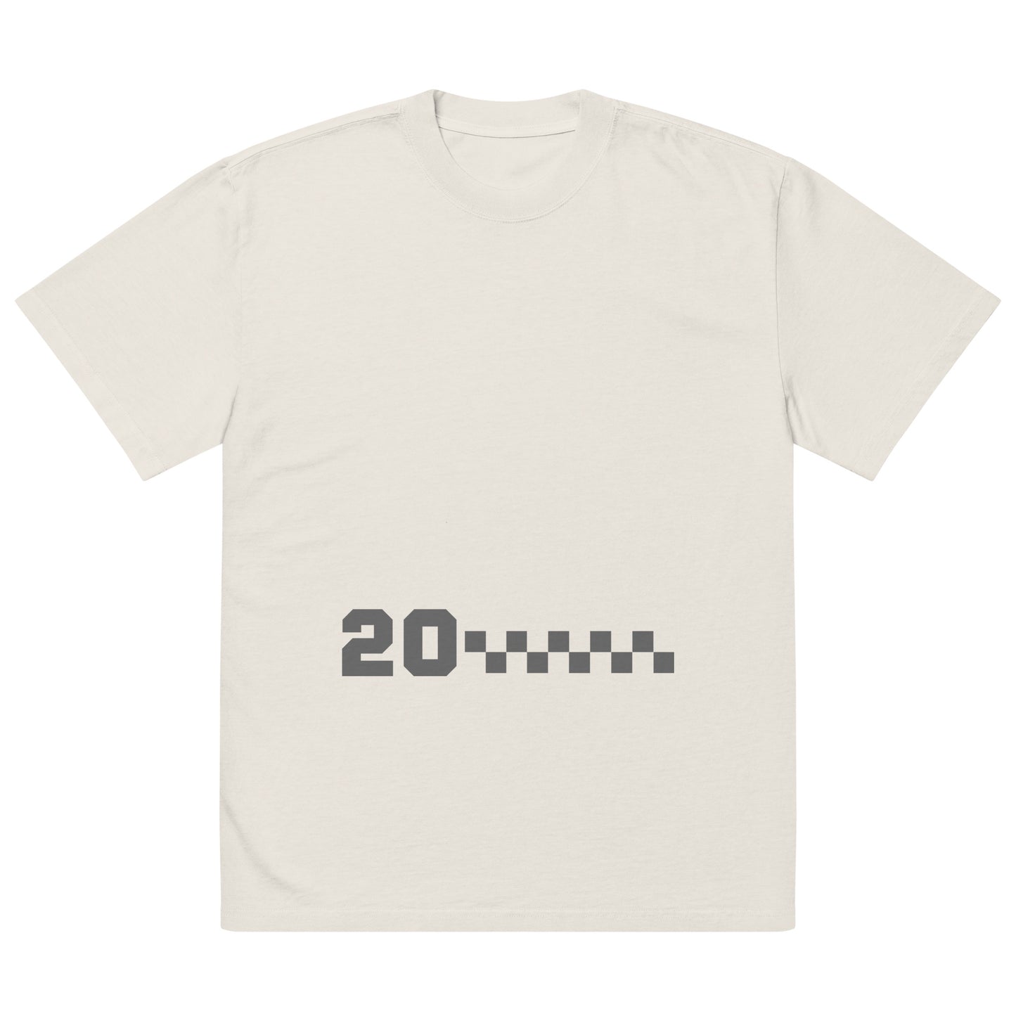 Driver | 20 | Oversized faded t-shirt