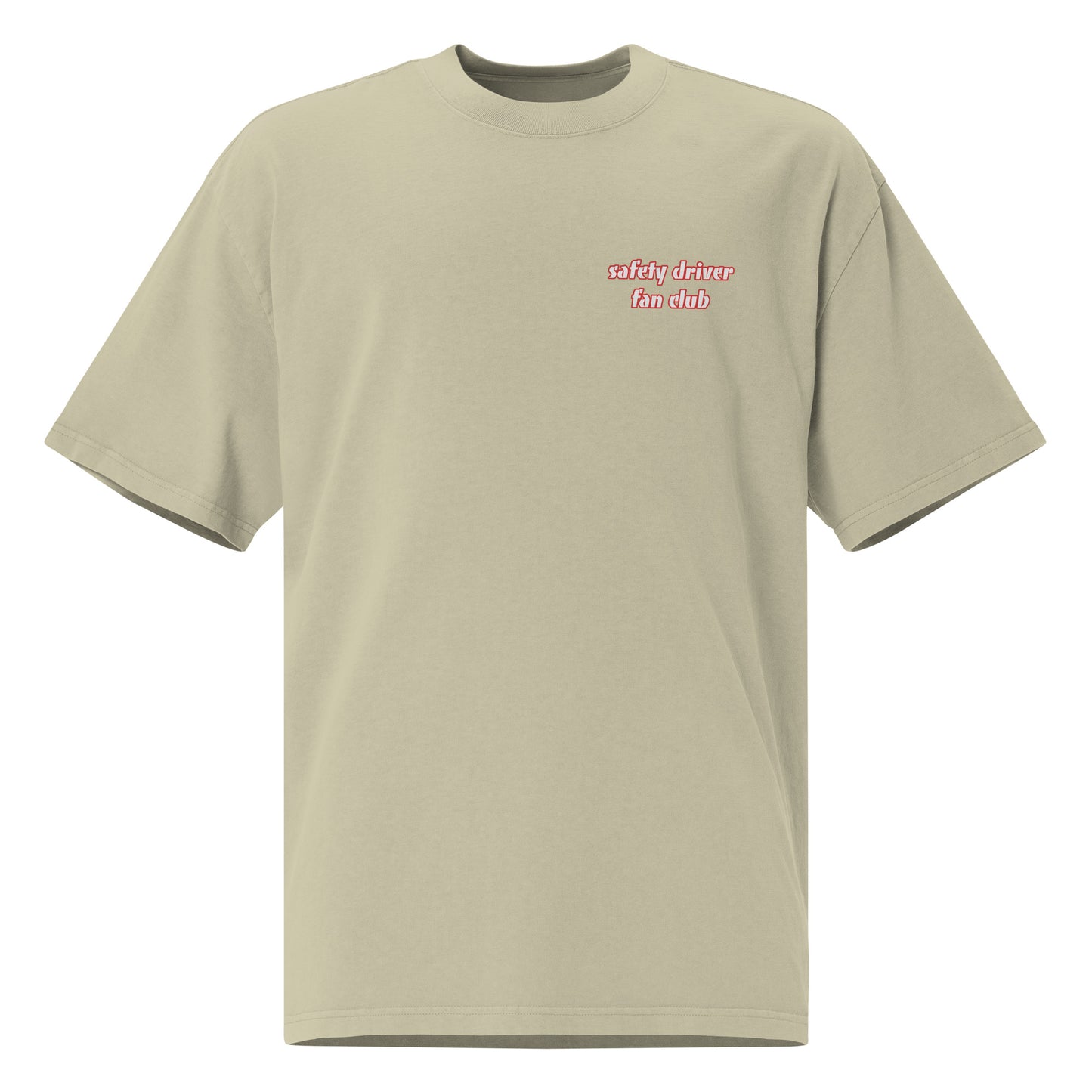 Safety Car Fan Club | SC | Oversized faded t-shirt