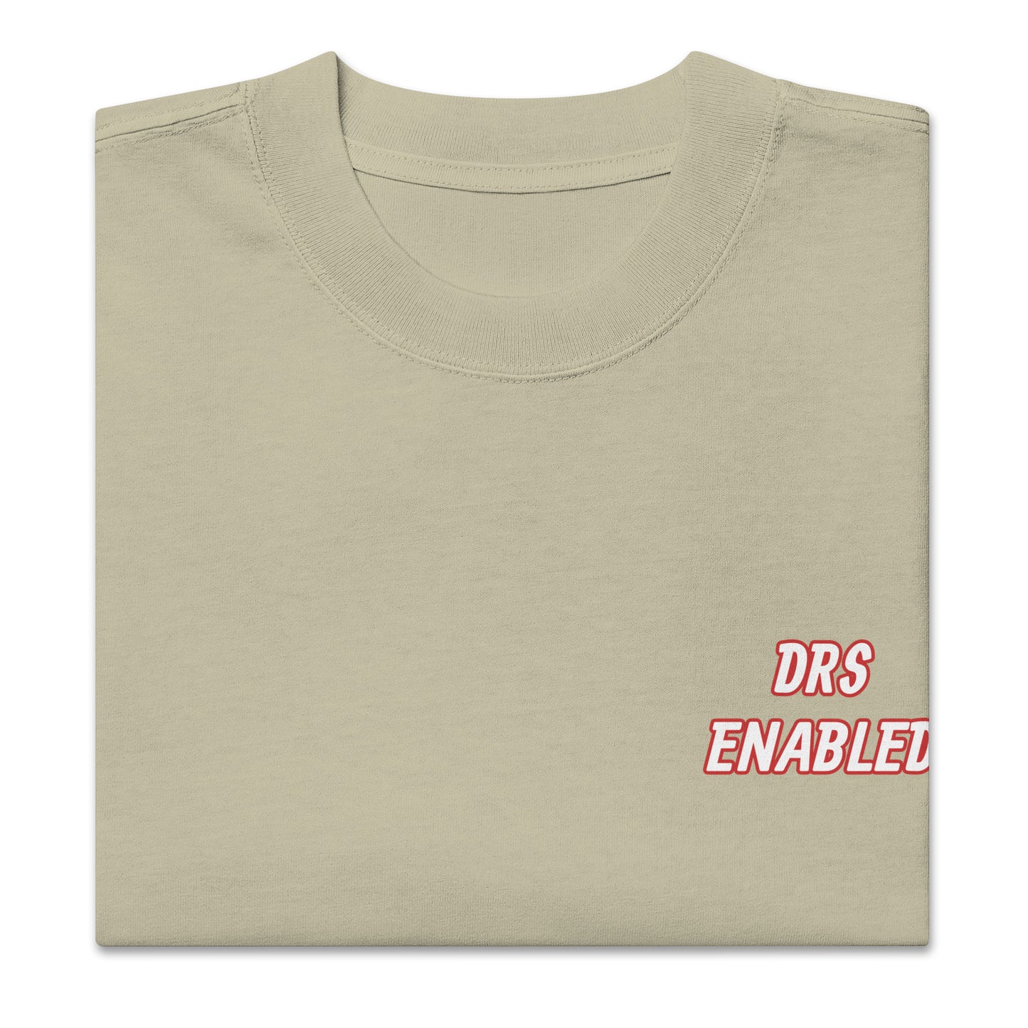 DRS Enabled | DRS |Oversized faded t-shirt