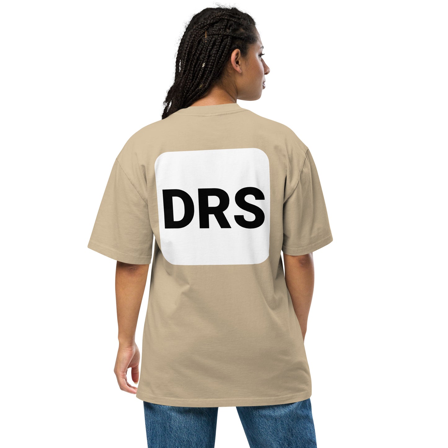 DRS Enabled | DRS |Oversized faded t-shirt