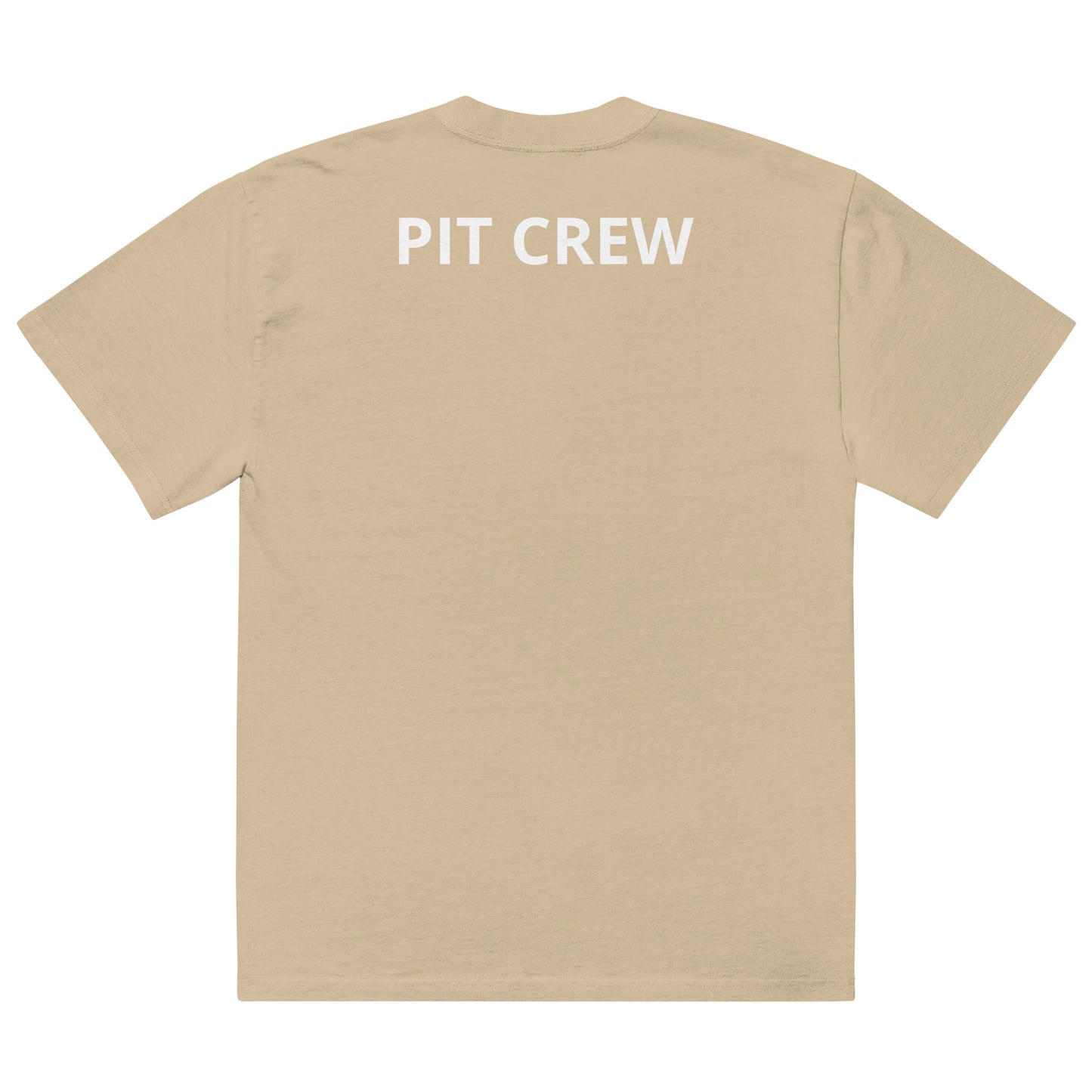 Pit Crew Member | Racecar | Oversized faded t-shirt