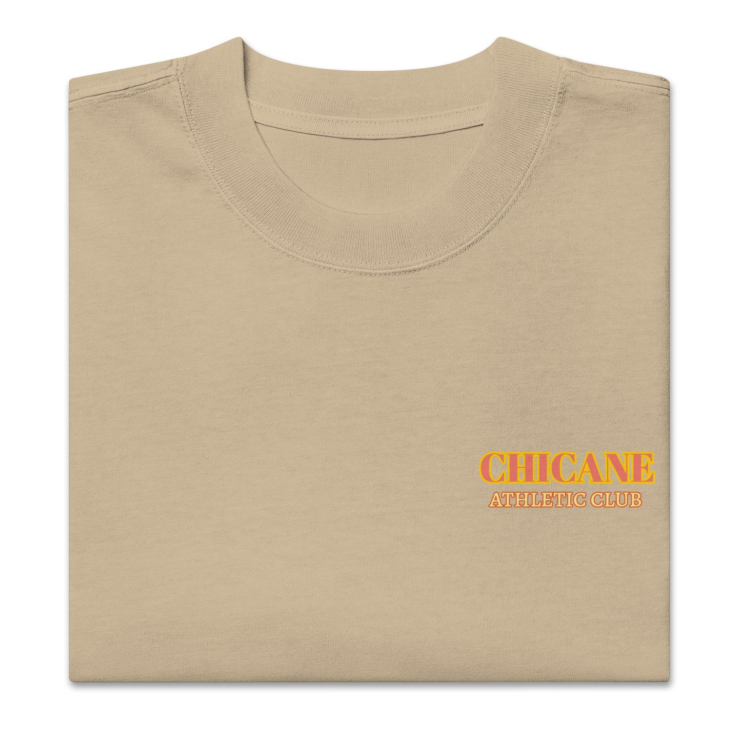 Chicane Athletic Club | Oversized faded t-shirt