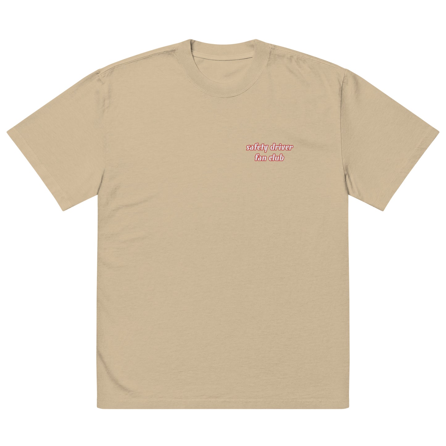 Safety Car Fan Club | SC | Oversized faded t-shirt