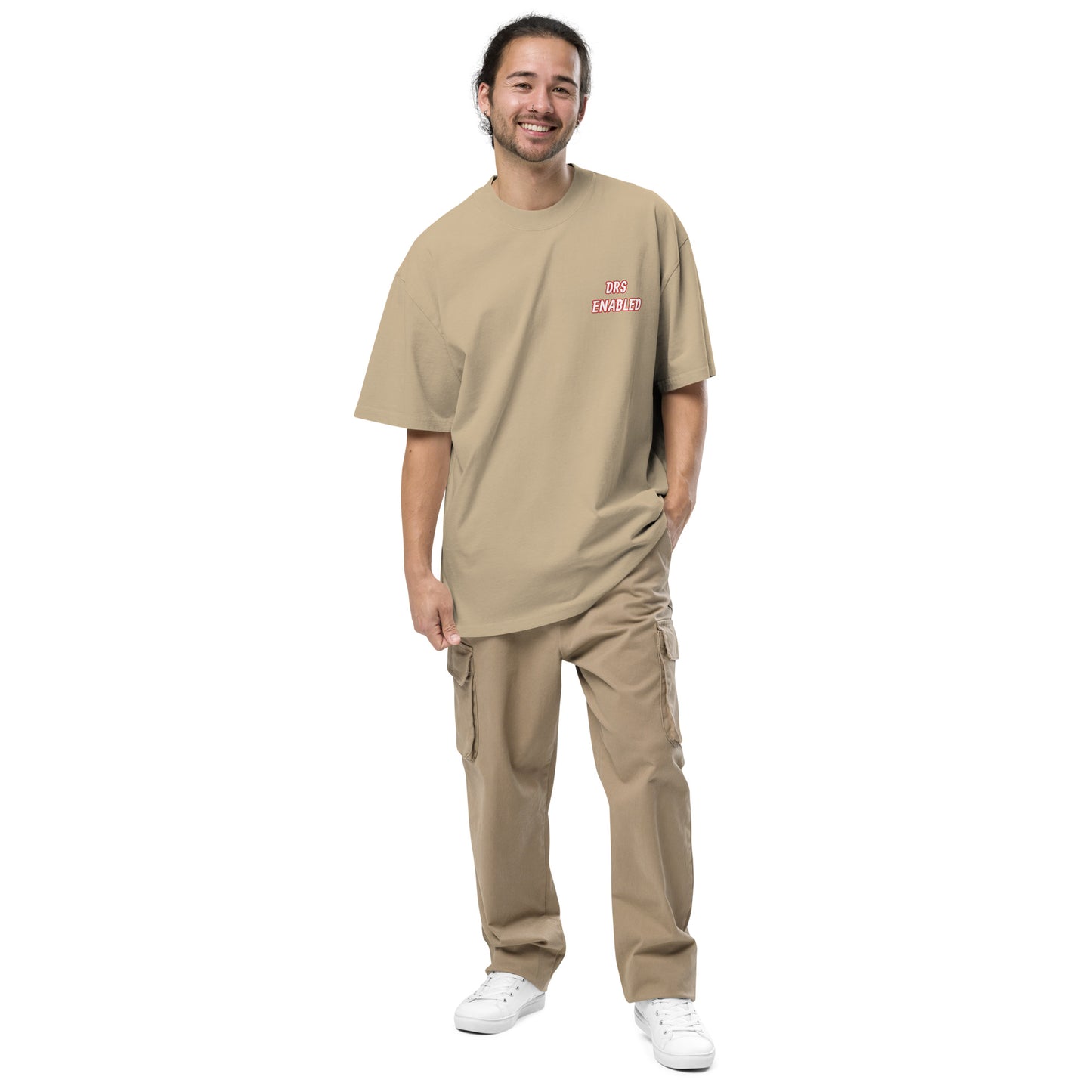 DRS Enabled | DRS |Oversized faded t-shirt