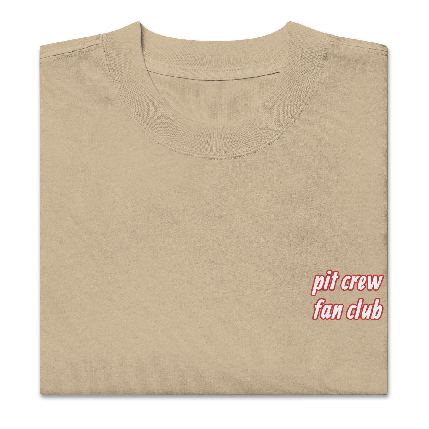 Pit Lane | Pit Crew Fan Club | Oversized faded t-shirt