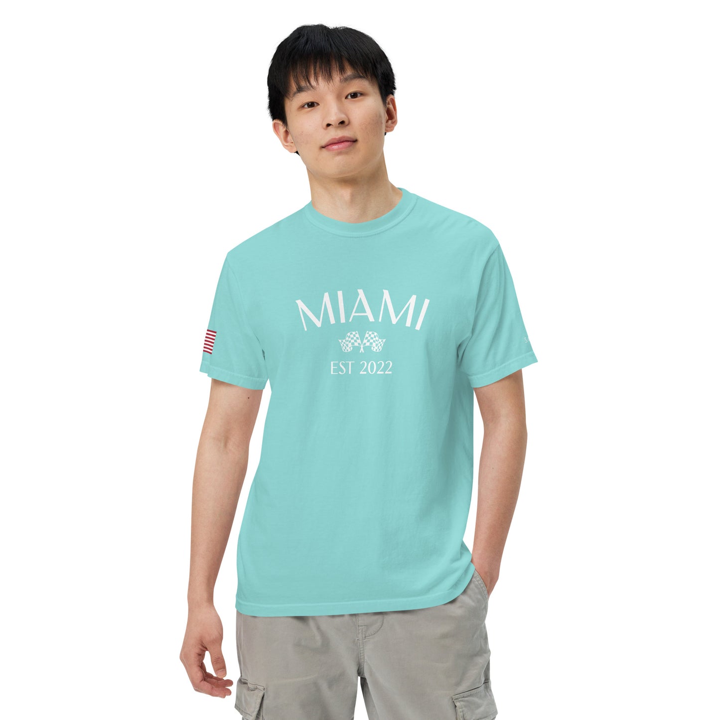 Miami | GP | 2022 | Unisex garment-dyed heavyweight t-shirt