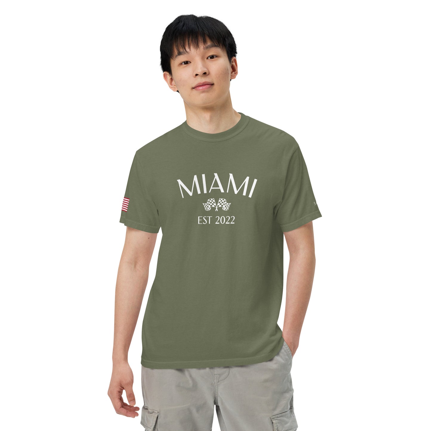 Miami | GP | 2022 | Unisex garment-dyed heavyweight t-shirt