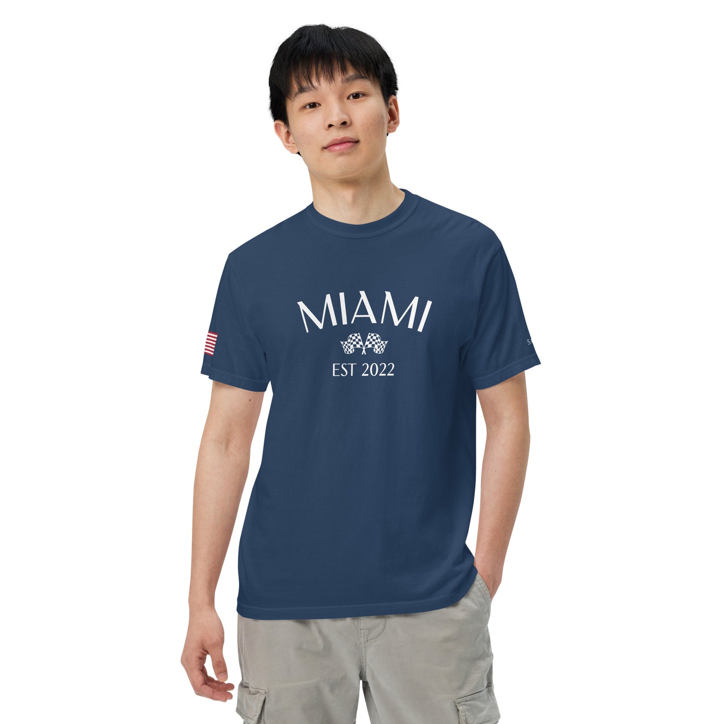 Miami | GP | 2022 | Unisex garment-dyed heavyweight t-shirt