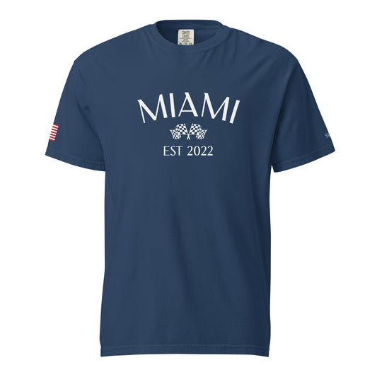 Miami | GP | 2022 | Unisex garment-dyed heavyweight t-shirt