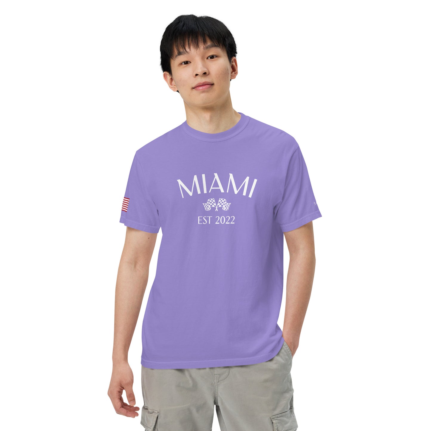 Miami | GP | 2022 | Unisex garment-dyed heavyweight t-shirt